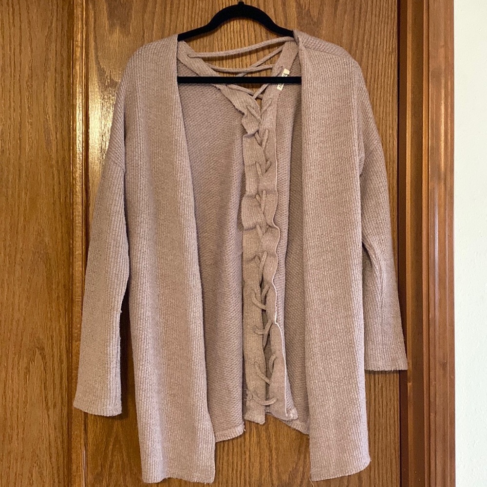 Mauve cardigan